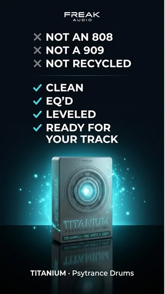 TITANIUM · 729 Psytrance Drums