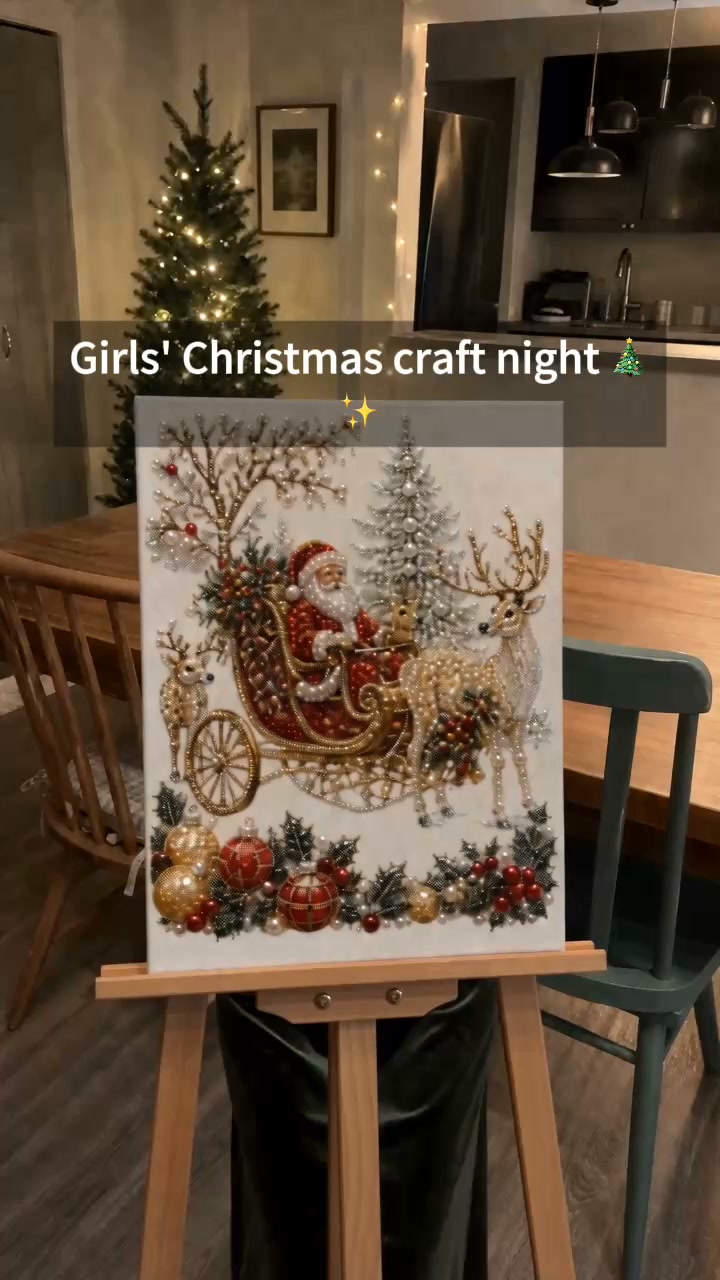 Turn Craft Night Into Christmas Magic