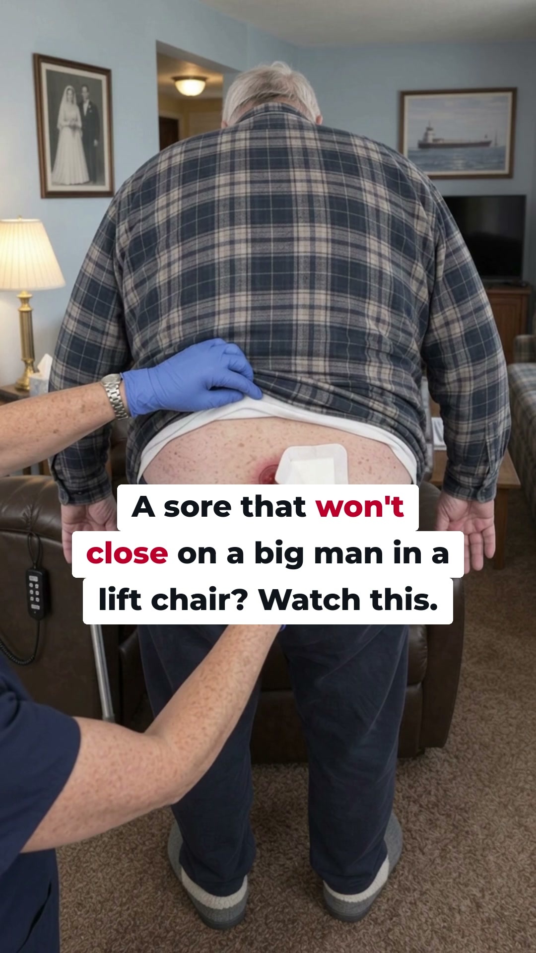 His Sore Is Finally Closing