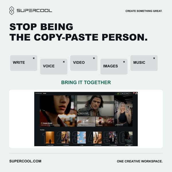 Create More with Supercool