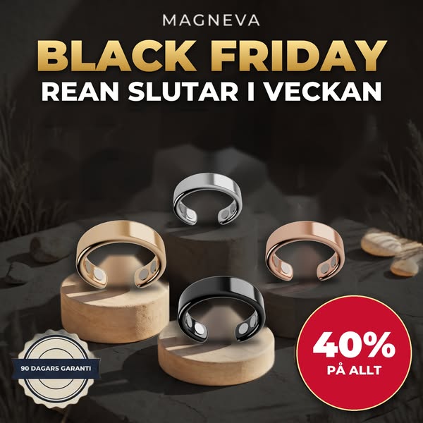 BLACK FRIDAY | 40% rabatt – bara under Black Friday