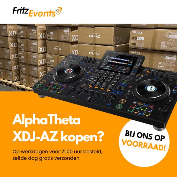 AlphaTheta XDJ-AZ op voorraad