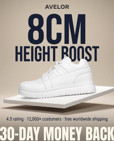 Look Taller. Naturally.