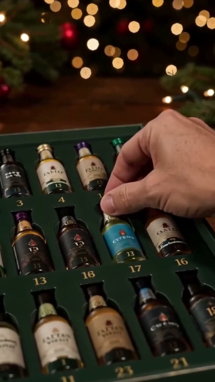 24 Tage. 24 irische Whiskys. Ein Adventsritual für Erwachsene.