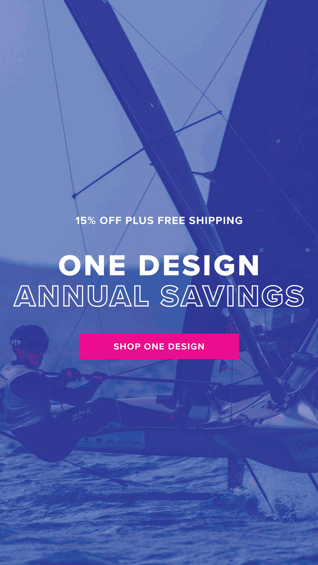 Final Week: Save 15% On Moth Sails