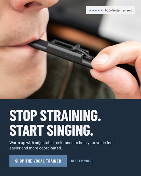 Stop Straining. Start Singing.
