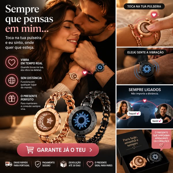 Mantém a ligação mesmo à distância