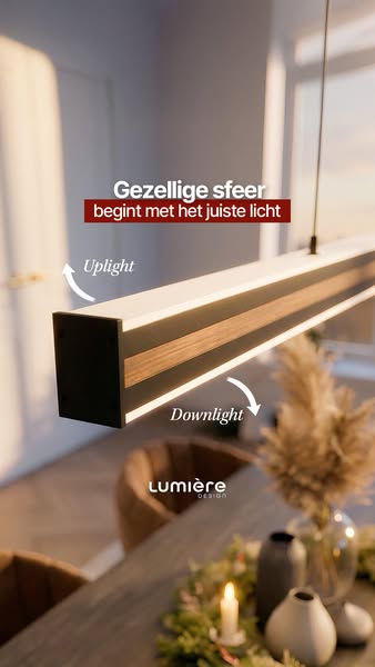 Flexibele lichtsfeer