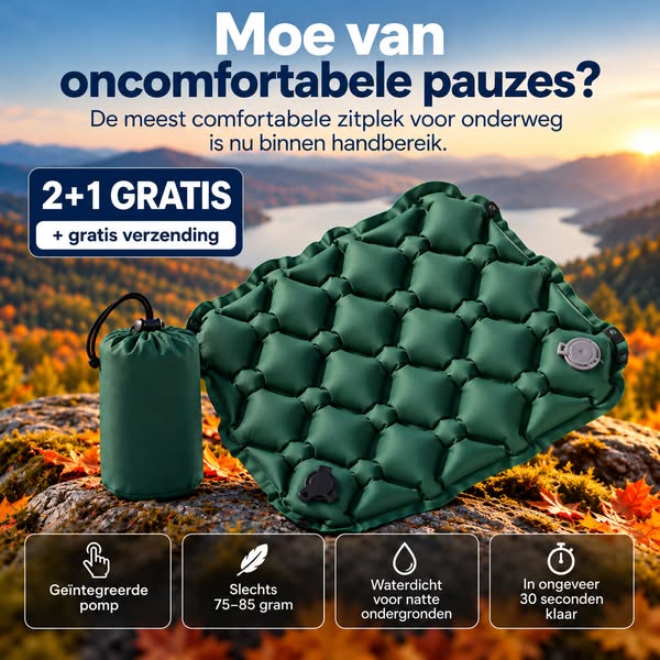 Nooit meer koude of natte billen