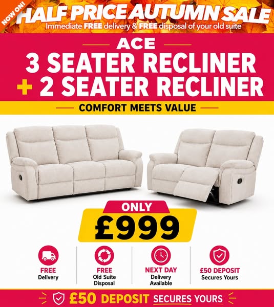 Half Price Autumn Sale
