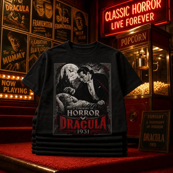 Retro Monster Movie Tee