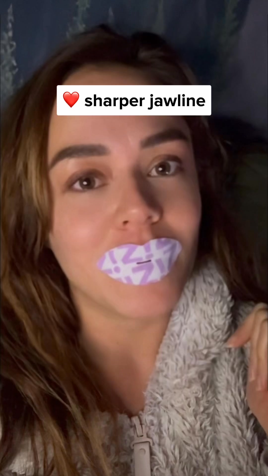 Get softer lips with mouth tape