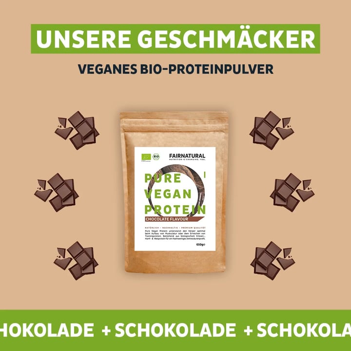 Bio Vegan Protein. Ohne Schnickschnack.