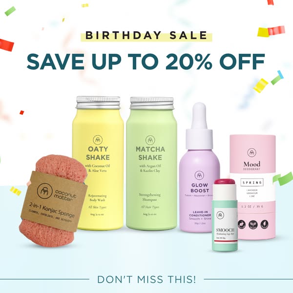 BDAY SALE ALERT