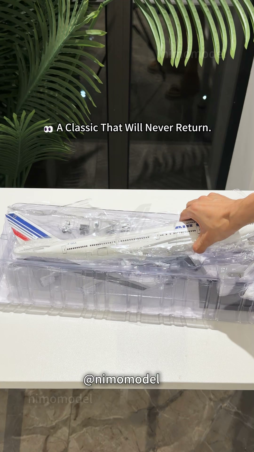 Air France Boeing 747 | Pièce de Collection 1:150