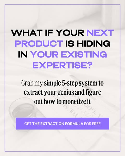 The Extraction Formula [FREE]