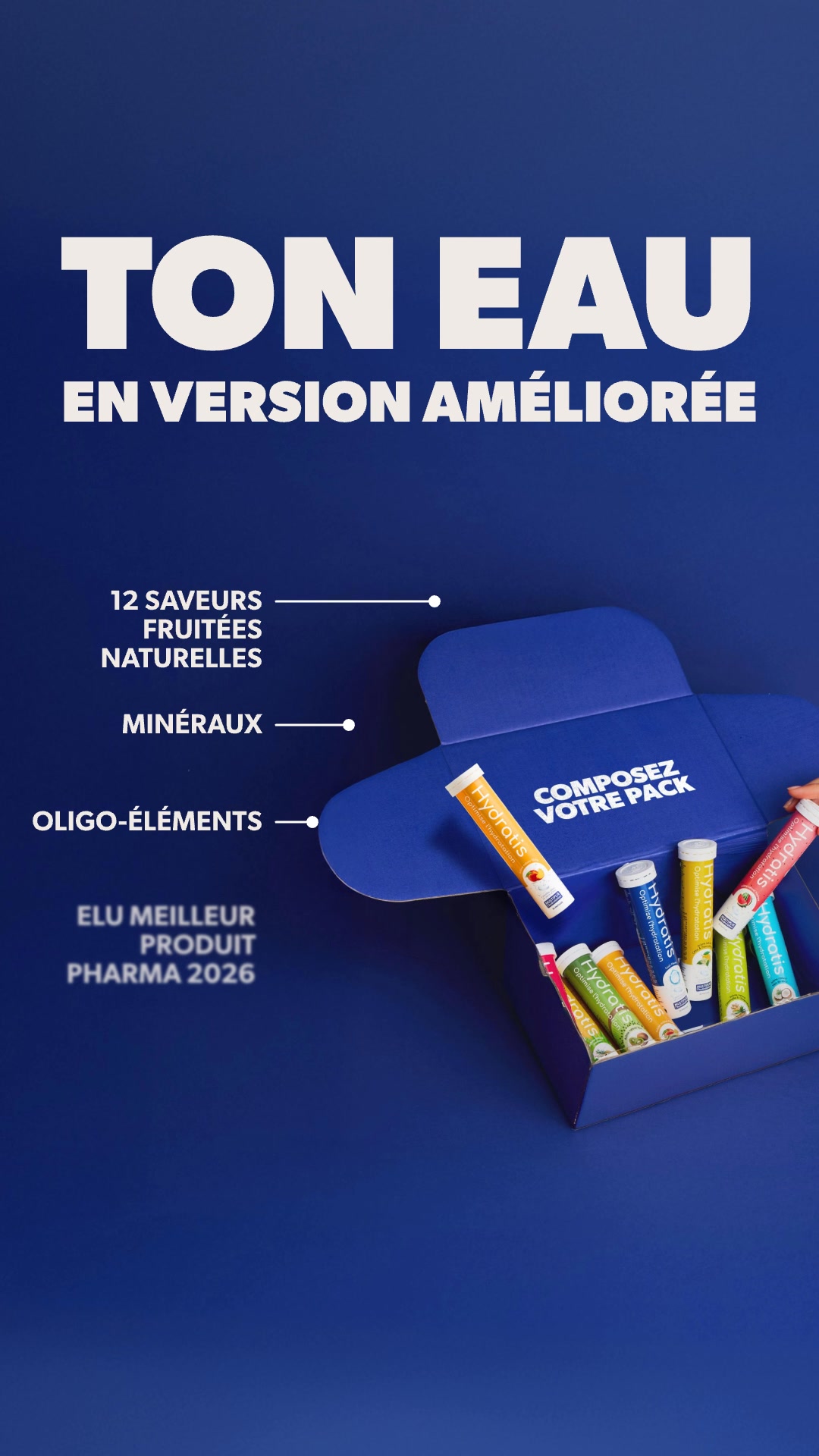Optimise ton hydratation avec Hydratis