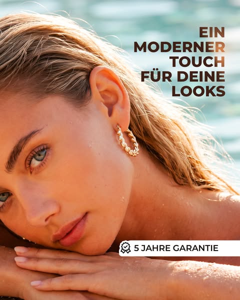 Creolen mit Schraubverschluss
