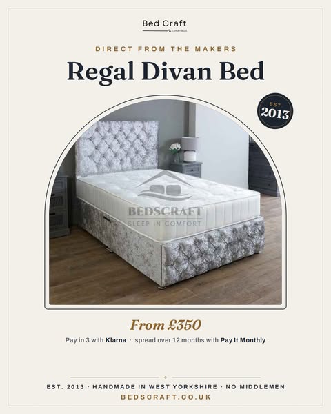 Up to 43% Off the Regal Divan Bed