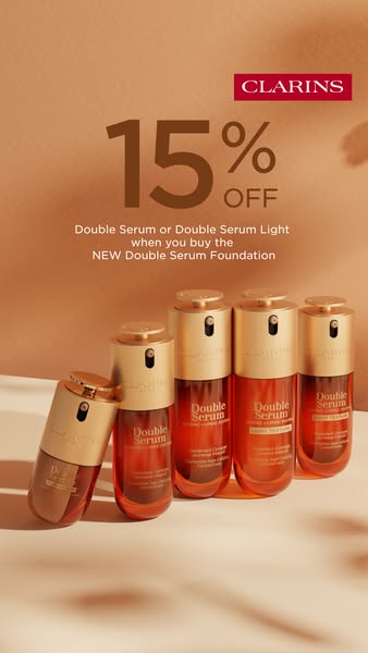 15% Off Double Serum