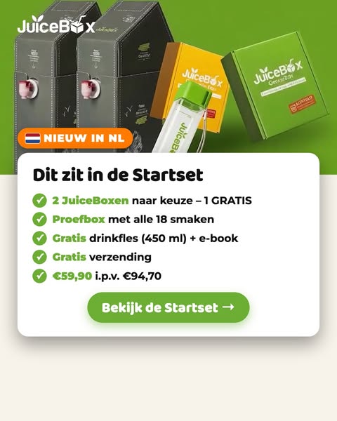 Startset: €59,90 i.p.v. €94,70