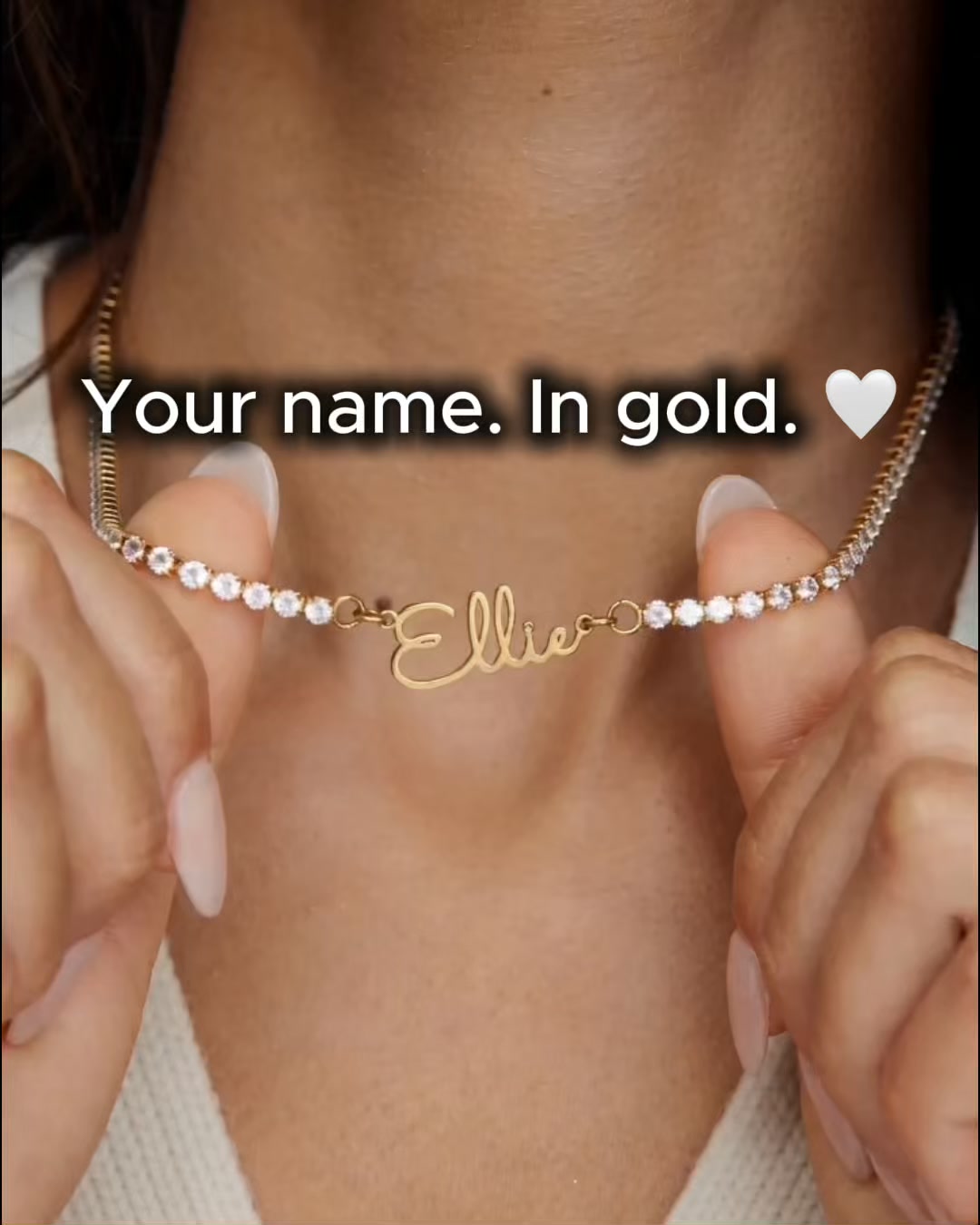 Your Name. In Gold.