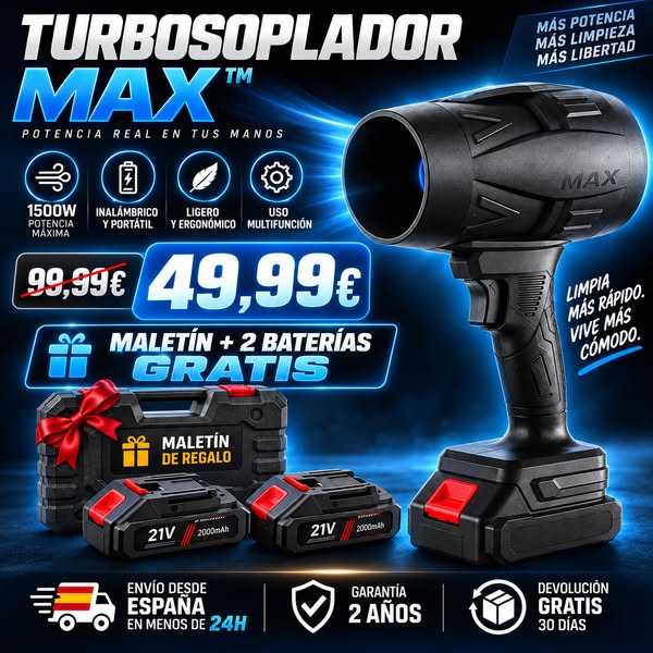 TurboSoplador MAX™ -50%