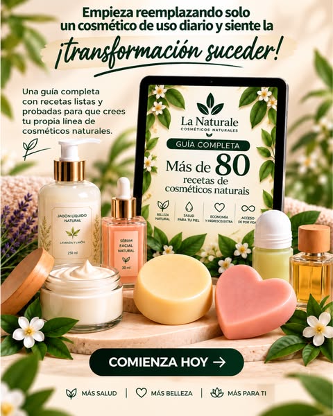 Recetas listas, exclusivas y eficaces para toda la familia.