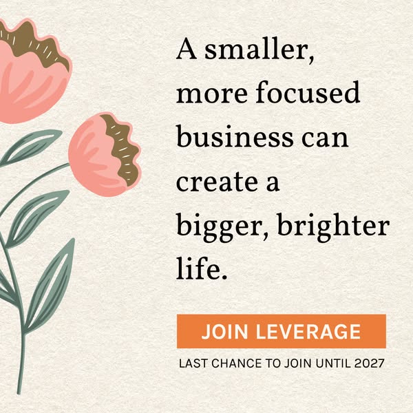 Leverage Closes Tuesday at Midnight!
