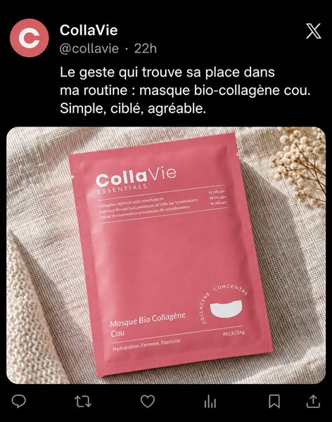 Noté 92/100 sur Yuka. Et vos rides ne l'ont pas vu venir.