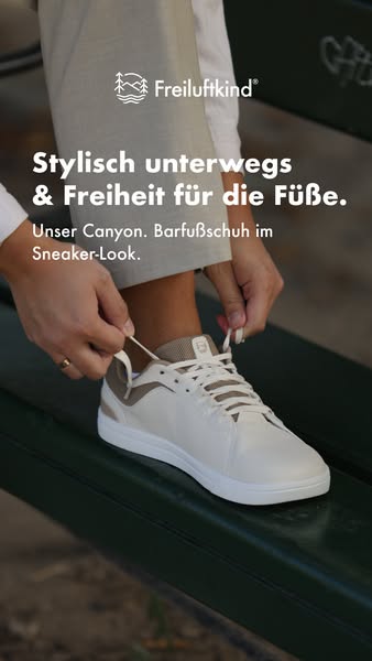 JETZT NEU: Unser Canyon - der schickste Barfußschuh!