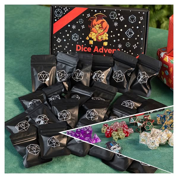 Dice Blind Box, Mystery Dice Blind Bag, Dice Gift