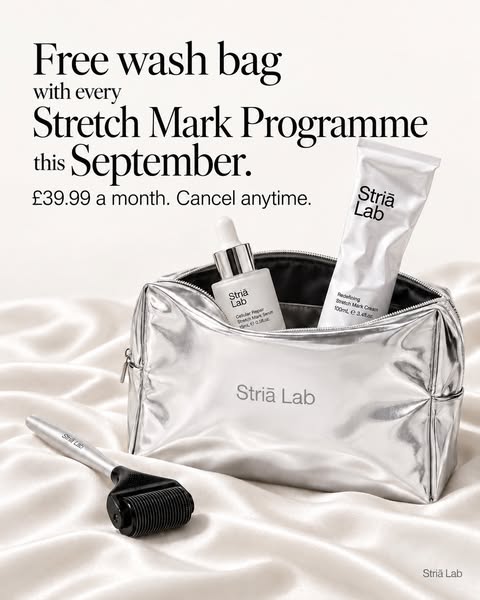 Free wash bag with every programme this September