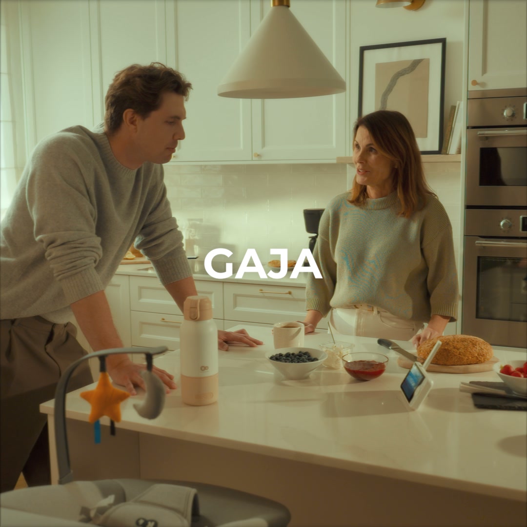 Chauffe-biberon mobile et thermos 2-en-1 GAJA