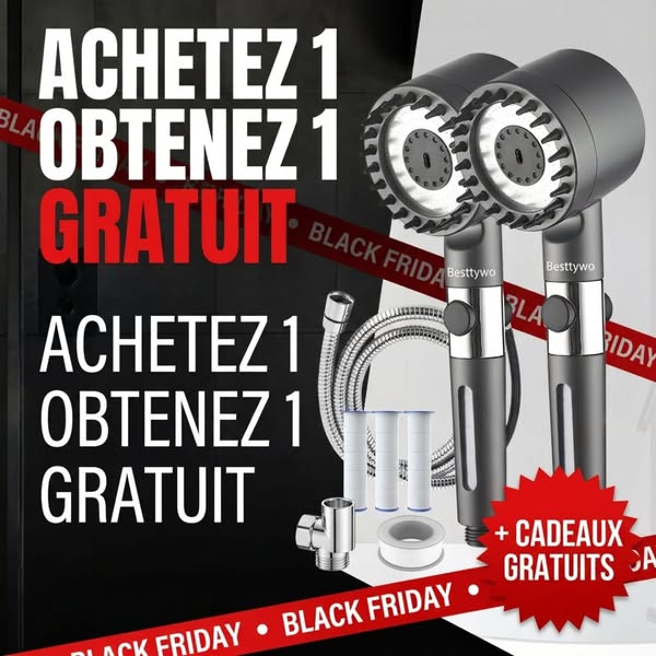 Votre douche mérite mieux que du calcaire et du chlore