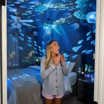 5D Halloween Galaxy Ocean Projector | Turn Your Room Into A Spooky N