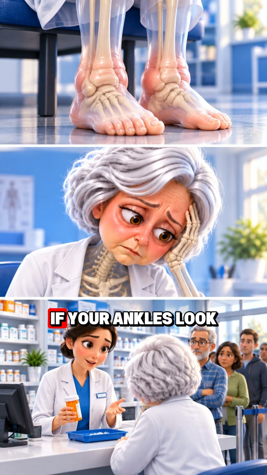 If your blood pressure still sits in the 150s on amlodipine, and your ankles and your face look like this, you're probably not putting on we