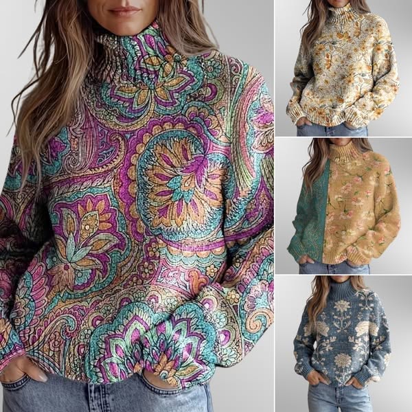 Pulls à col roulé d'automne
