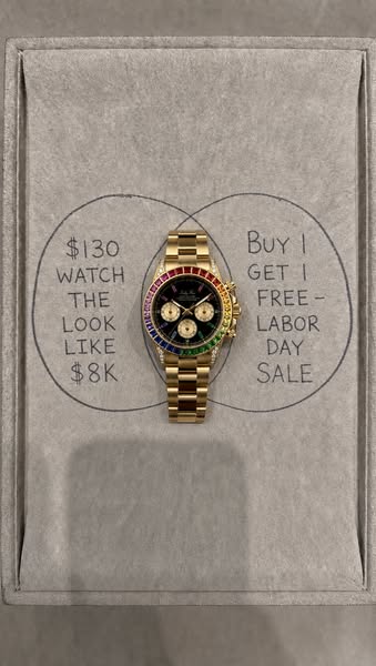 LABOR DAY DEAL: TWO WATCHES, ONE PRICE