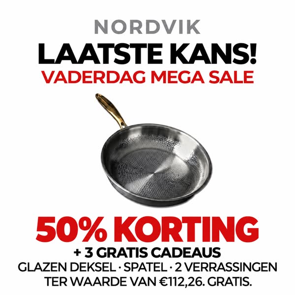Tien kapotgeslagen pannen, maar één bleek echt