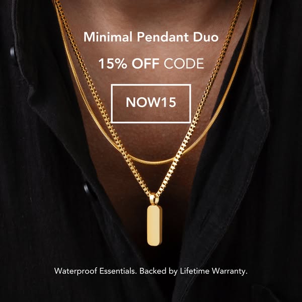 Minimal Pendant Duo