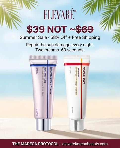 The Complete Korean 2-Cream Protocol: Repair Underneath, Reverse on the Surface — Wake Up to Firmer, Smoother Skin
