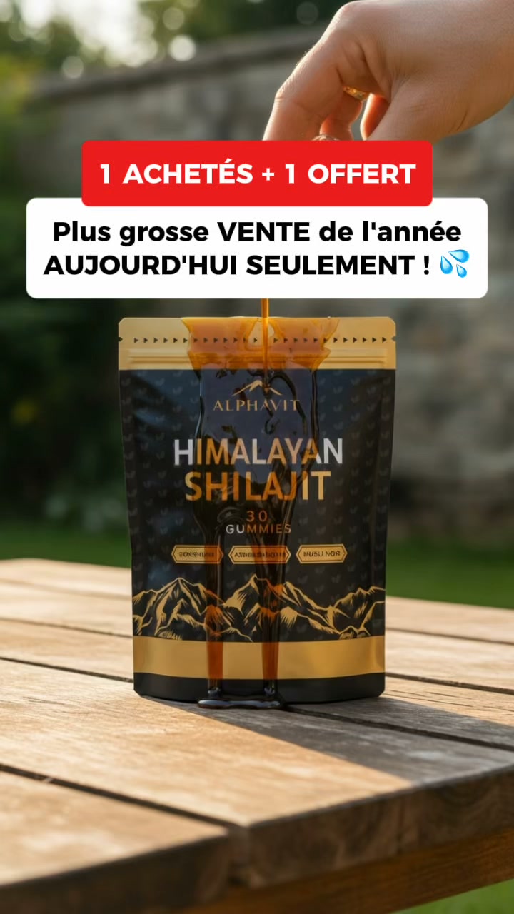 1 acheté + 1 offert aujourd'hui
