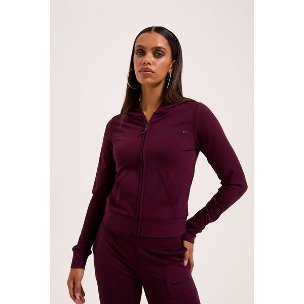 WINETASTING PEACHED ACTIVE FITTED HOODIE