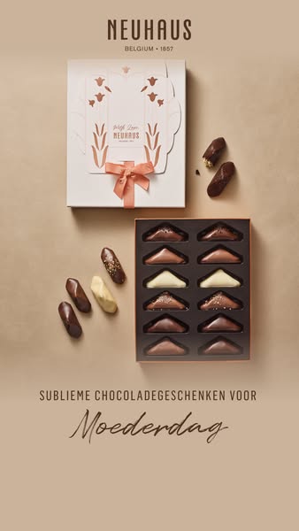 Chocoladegeschenken voor Moederdag