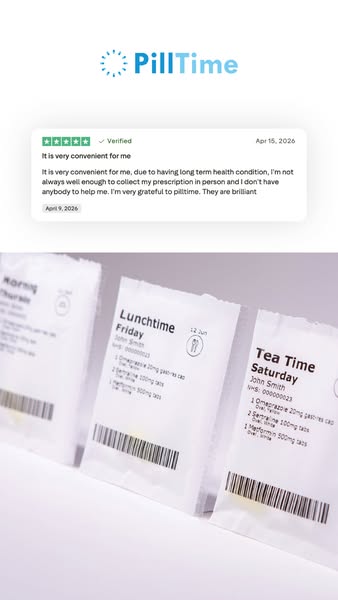 No more fiddly pill packets