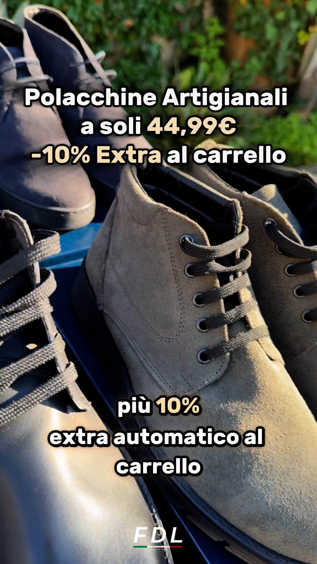 Polacchine Artigianali a 44,99€