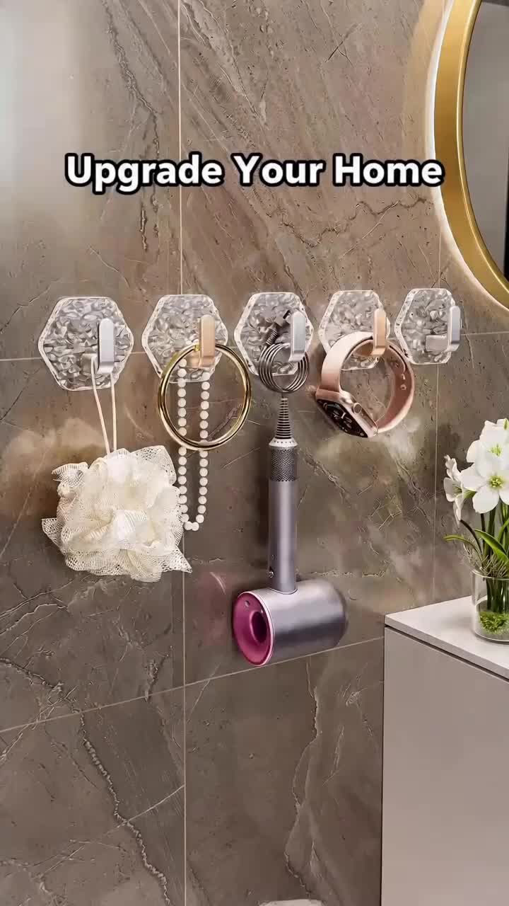 Free Adhesive Wall Hooks
