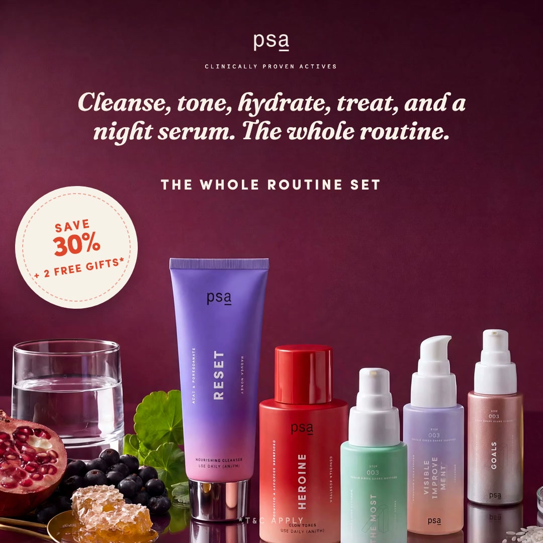 30% OFF + $89 IN FREE FULL-SIZE GIFTS