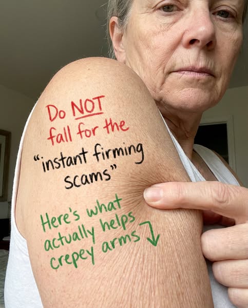 Why Crepey Skin Products Are A Scam